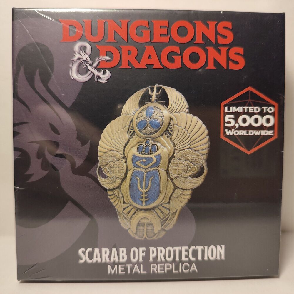 Dungeons & Dragons Limited Edition Scarab of Protection Figurine